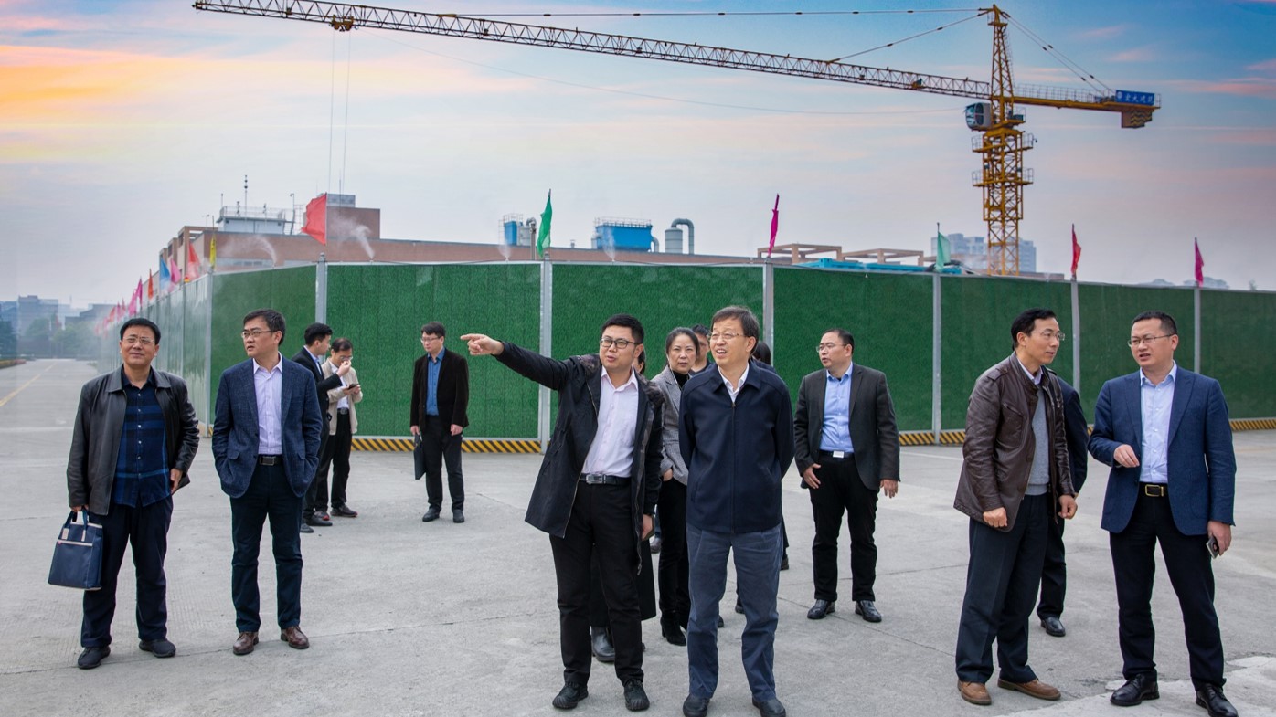 江蘇省政府參事調(diào)研四川海蓉藥業(yè)，共話川藥發(fā)展之路